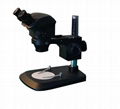 防静电 维修电路板手机检测连续变倍0.7X-5.0X体视显微镜 2