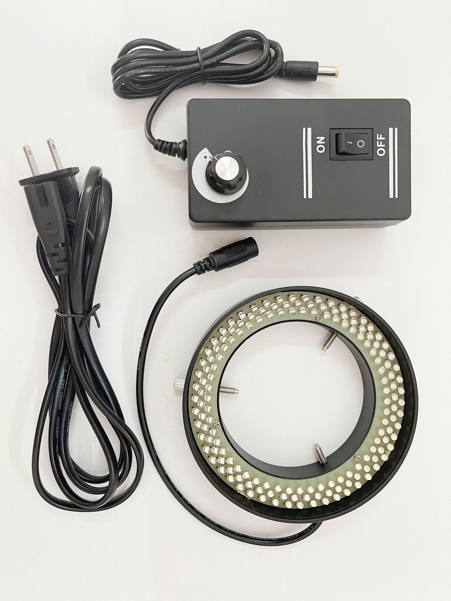 81mm 156pcs Stereomicroscope LED Lights