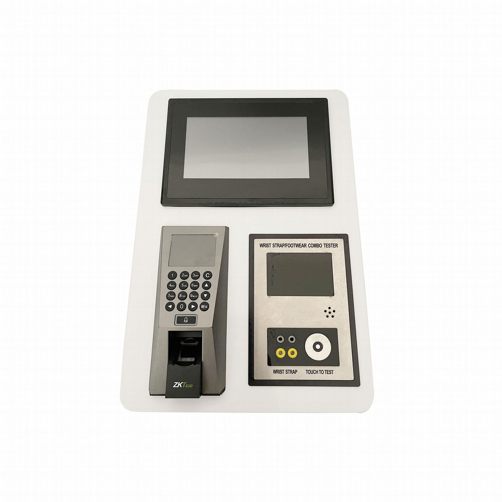 CE Certified ESD Entrance Contol System Fingerprint Recognition Combo Tester