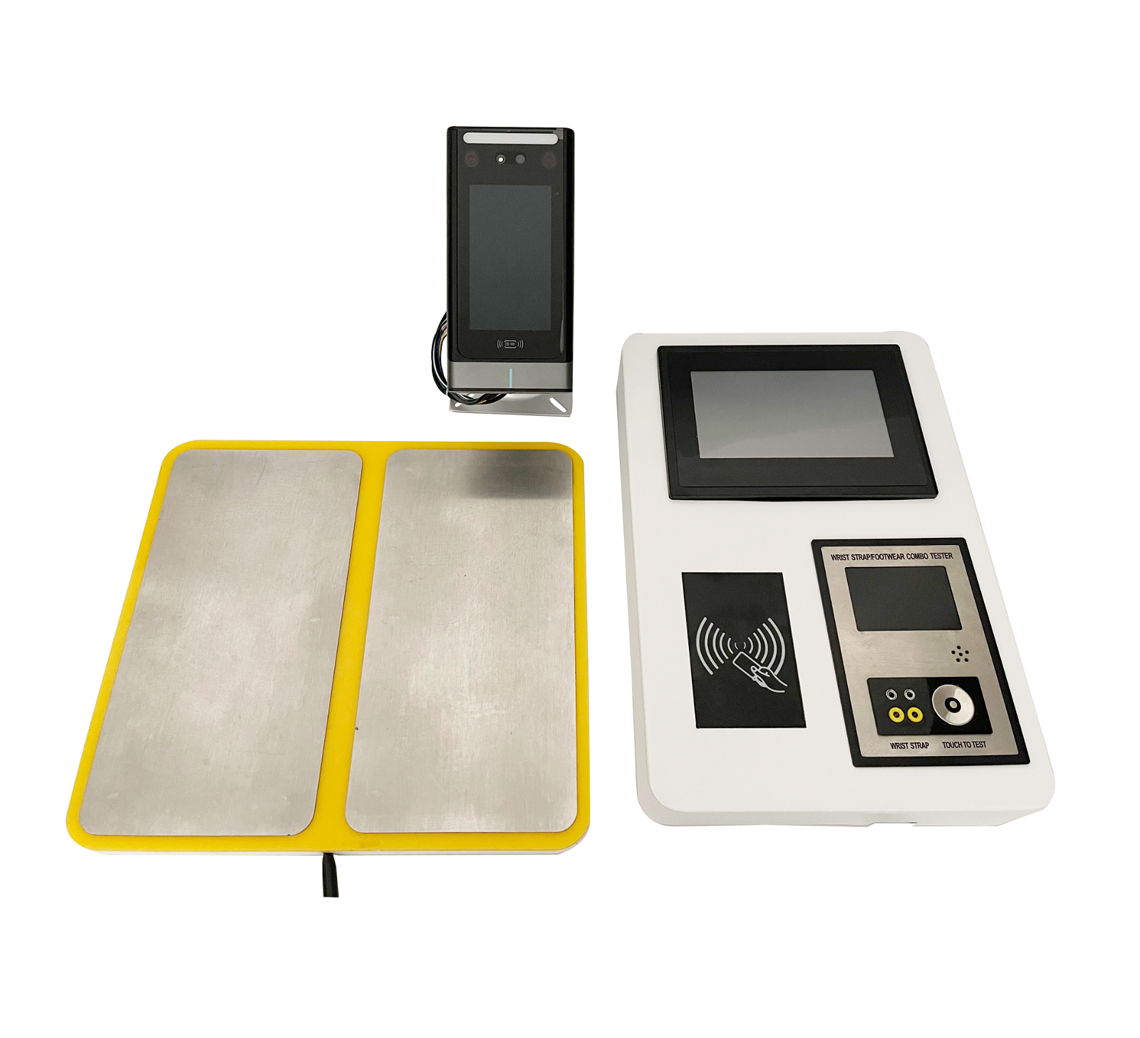 ESD Entrance Contol System Infrared Temp Face Identifcation Combo Tester