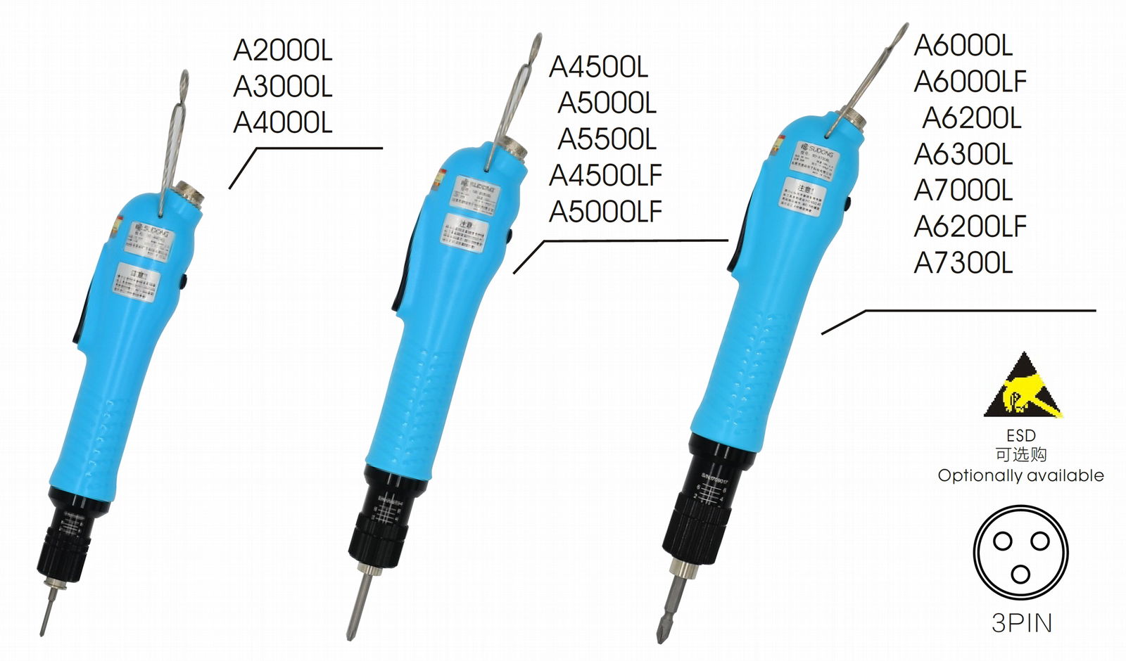 ESD Economical Electric Screwdriver Screw Driver