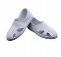 PVC PU SPU ESD Cavans Leather Static Fabric Shoes 7