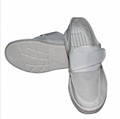 PVC PU SPU防静电皮革帆布静电布鞋 13