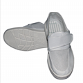 PVC PU SPU ESD Cavans Leather Static Fabric Shoes 13