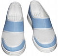 PVC PU SPU ESD Cavans Leather Static Fabric Shoes 14