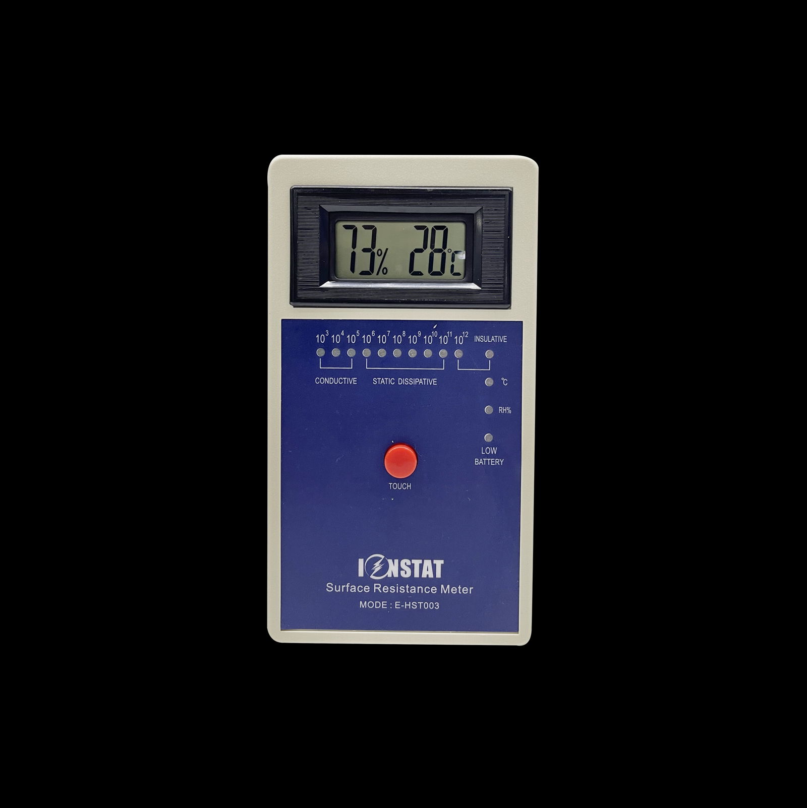 CE approved IONSTAT E-HST003 Hammer type Surface resistance meter 5