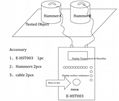 CE approved IONSTAT E-HST003 Hammer type Surface resistance meter 6