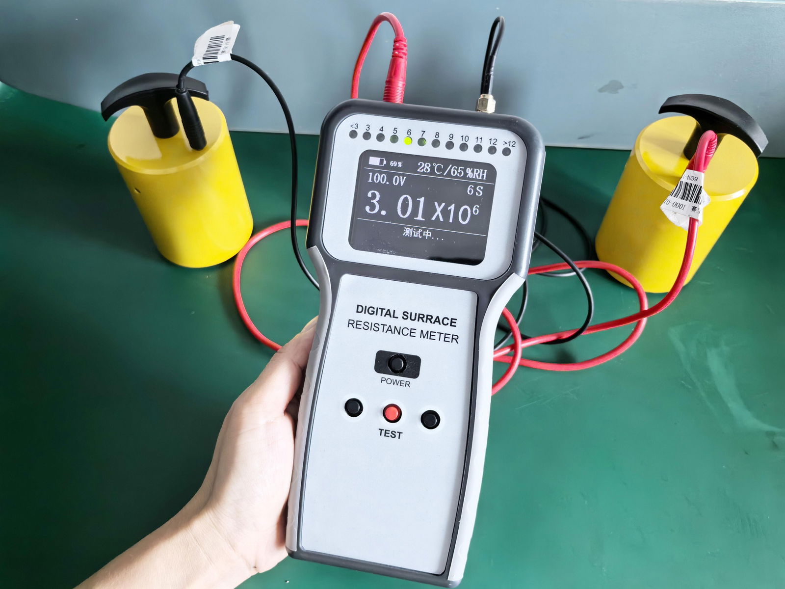  E-HST080 High Accuracy Digital Surface Resistance meter 4