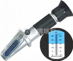 北京產0-28%食品專用手持鹽度計