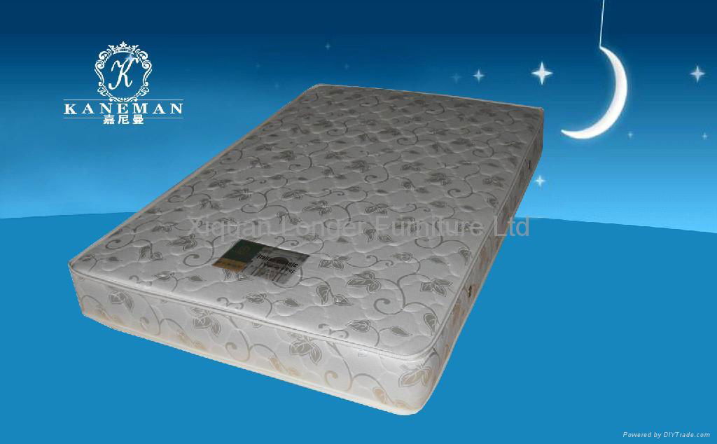 promotional continuous spring mattress for hotel