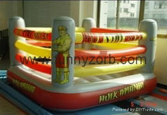 inflatable Hulkamania Wrestling Ring