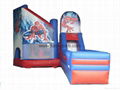 inflatable spiderman bouncer 1