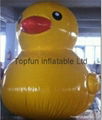 inflatable yellow duck