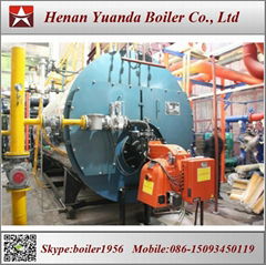 Automatic natural gas fired 2ton steam boiler