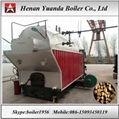 4 ton wood fired steam boiler 