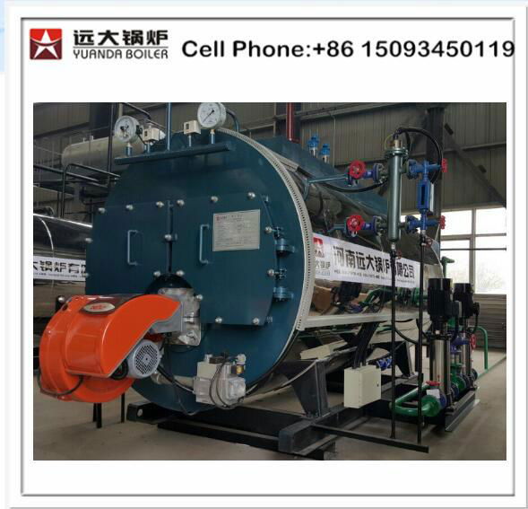 Fire tube industrial oil steam boiler