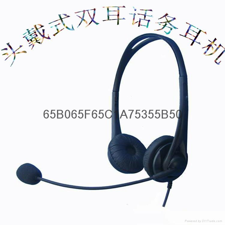 话务中心通话USB耳机头戴式单耳耳麦 4