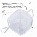 FFP2 KN95 Maschere Dust Masks FDA & CE Approved Disposable Anti Pollution Mask