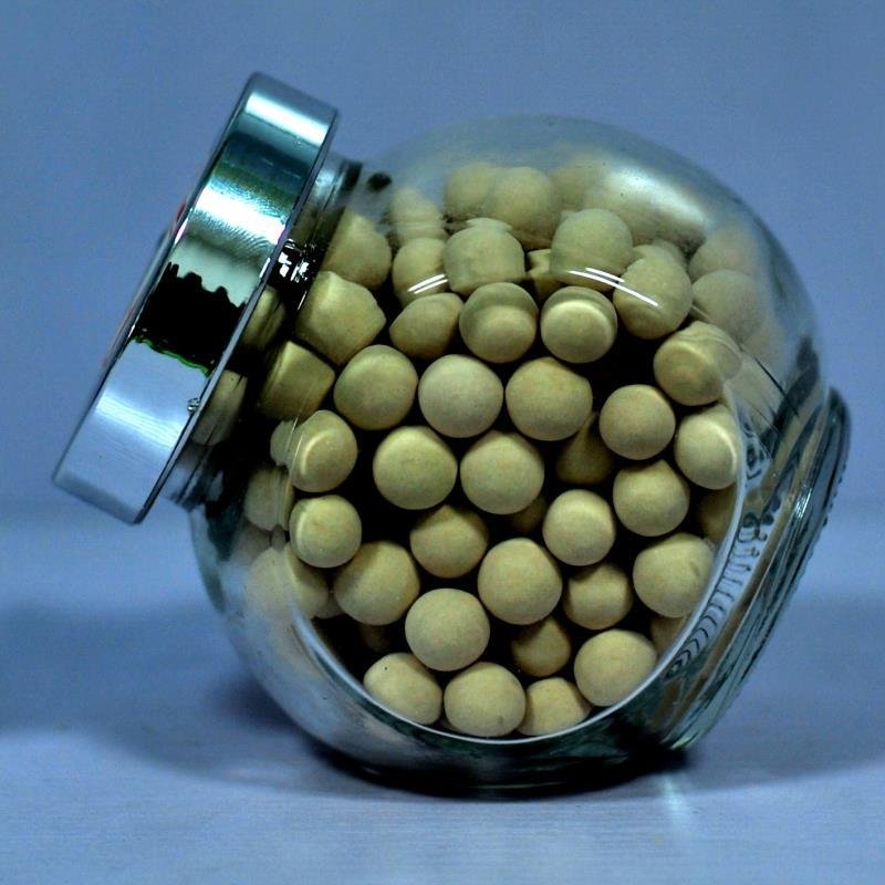 Molecular sieve for drying of natural gas liquefied gas field station