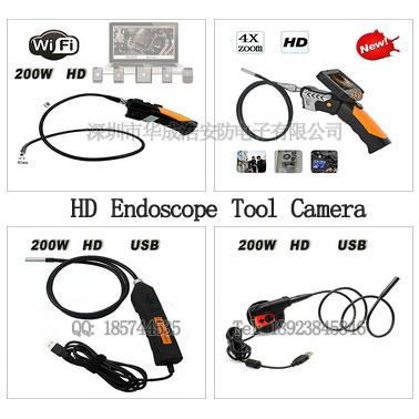 HD 720P WIFI Wireless Endoscope DVR Record video pictures