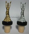 Music synthetic cork wine bottle stopper TBM22 1