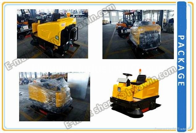 Electric Ride on Industrial Sweeper 5