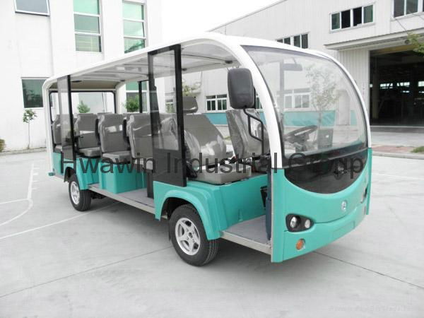 14 Seats Electric Sightseeing Bus