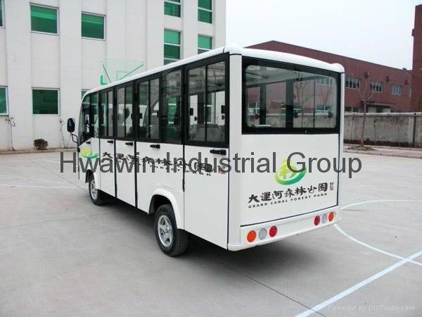 14 Seats Electric Sightseeing Bus 5