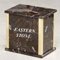 FOSSIL MARBLE STONE ASH URN 1