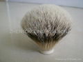 badger hair shaving brush head