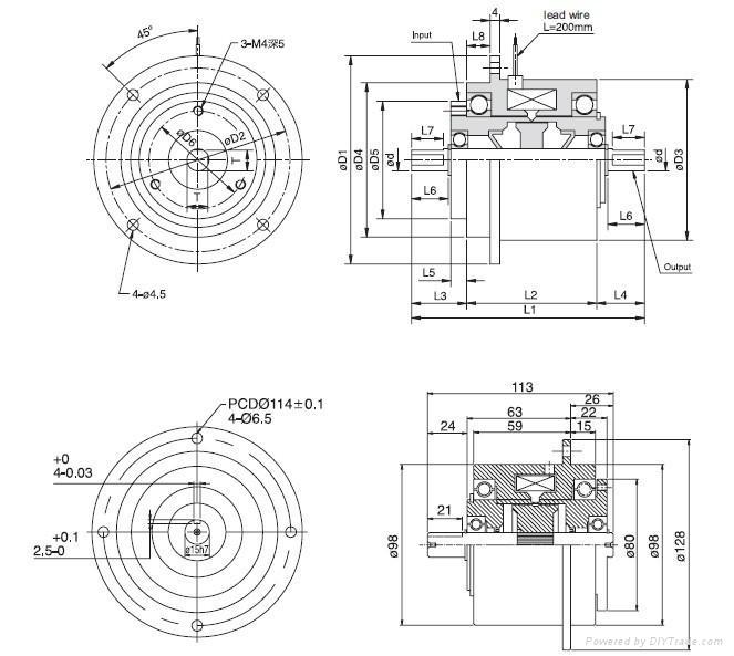 PC/PKC/PHC/PMC磁粉离合器 5
