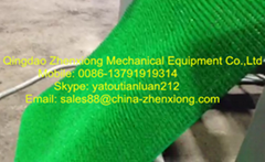 Skiing Grass extrusion line
