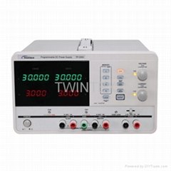 Triple Output Programmable Linear DC Power Supply with USB Interface