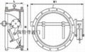 微阻缓闭蝶式止回阀 3