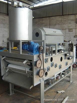 Belt filter press