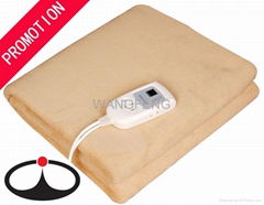 Automatic shut off  electric heating blanket