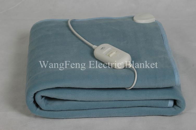 fleece single electric warmer blanket