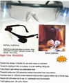 safety glasses with led light