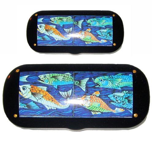 手工绘画眼镜盒