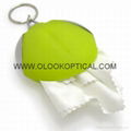 Micrefibre cleaning cloths with keychain 2