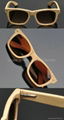 Wood frame Sunglasses, bamboo sunglasses, Skateboard wood sunglasses