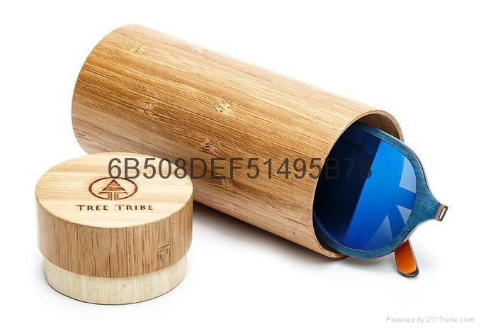 Eco Friendly Hand Made High Quality of Bamboo Wooden Sunglasses 4