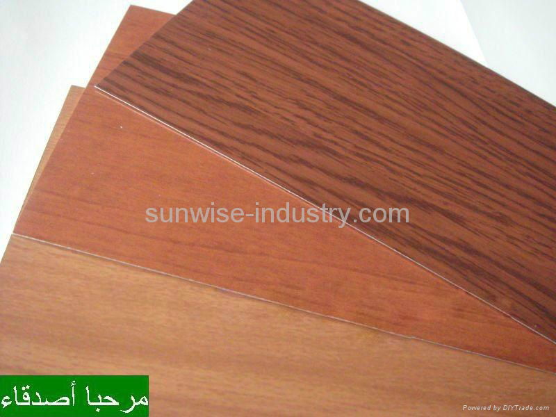 High performance wooden texture aluminum composite panel(pvdf acp) 2