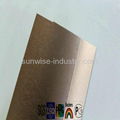 Golden and Silver Brush Finished Aluminum Composite Panel with competitive price 4