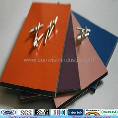 A big discount for aluminum composite panel with pvdf material 