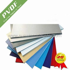 4mm hot sale acp aluminum composite panel with pvdf coating 