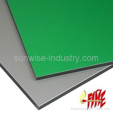 Fireproof Aluminum Composite Panel According to GB/T 17748-1999 standard  4