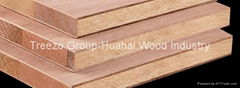 Red Oak Blockboard for furniture and decoration