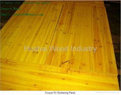 3 Ply Yellow Shuttering Panel TABLEROS TRICAP