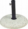 Stone meters concrete umbrella base